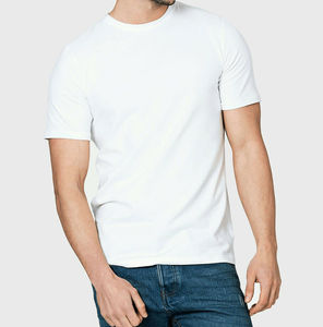 Camisetas lisas con impresión personalizada para hombre, camisetas en blanco en diferentes colores con servicio de impresión personalizado - Product Image 3