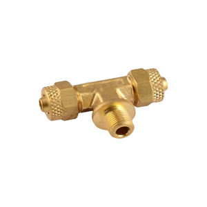 Connecteur de Tube à pression en laiton forgé Standard, raccords hygiéniques - Product Image 1