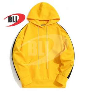 Oversized Fitted Plain <b>Men's</b> Pullover <b>Hoodies</b> <b>Sweatshirt</b> Daily Training Walk <b>Hoodies</b> 100% Cotton Fabric For <b>Men</b> and Women - Product Image 3