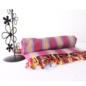 Thổ Nhĩ Kỳ Kikoy Khăn Bãi Biển Tùy Chỉnh Thiết Kế Chất Lượng Cao 100% Cotton Thân Thiện Với Môi Nhanh Chóng Khô Khuyến Mại Khăn Cho Bán Buôn - Product Image 3