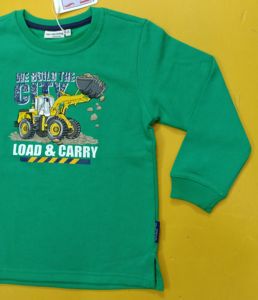 Lot de vêtements en stock du Bangladesh : Sweat-shirts à manches longues pour garçons, pulls décontractés en coton pour enfants, hauts pour 2-8 ans - Product Image 4