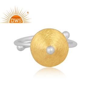 Bague en argent sterling fin pour femme, design fait main, bijoux en argent pour femme, cadeau pour sa collection délicate - Product Image 2