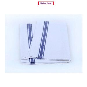 Serviettes de cuisine en coton, 24 pièces, avec Design à rayures Vintage, de qualité supérieure - Product Image 1