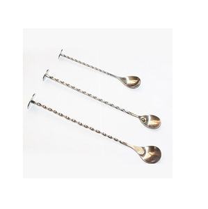 ช้อนโลหะสำหรับด้ามไม้สำหรับตักช้อนสำหรับร้านอาหารใช้พร้อมขัดเงาและบาร์ใช้สำหรับขายสินค้าตัวอย่างฟรี - Product Image 2