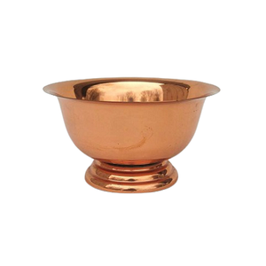 Bol de pédicure couleur or rose martelé en cuivre de conception antique nouveau bol de manucure de salon de spa de conception antique - Product Image 4