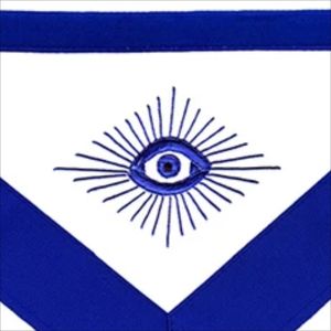 Delantal masónico Junior diácono masónico Regalia alta calidad Blue Lodge - Product Image 2