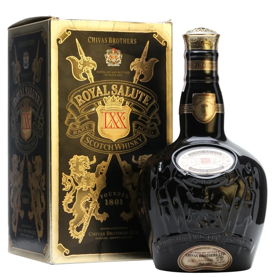 Chivas regal Königlichen Salute LXX 21 Jahre Alten Whisky