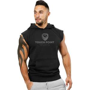 Camisetas sin mangas con capucha para hombre, ropa para entrenamiento, culturismo, corte muscular, gimnasio, Fitness, Ves - Product Image 1