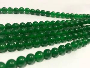 Perles rondes en onyx vert naturel polies, vente en gros pour la fabrication de bijoux, fournisseur en vrac, export direct d'Inde - Product Image 4