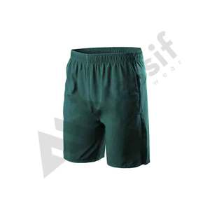 กางเกงขาสั้นออกกำลังกายสำหรับผู้ชายกางเกงฟิตเนสผ้าฝ้าย100% เอวยางยืดแบบกลางเอวกางเกงตาข่ายลำลองออกแบบโลโก้ได้ตามที่ต้องการ - Product Image 3