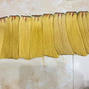 Peluca de cabello humano de alta calidad color rubio súper doble dibujado cabello crudo vietnamita de alta calidad - Product Image 3