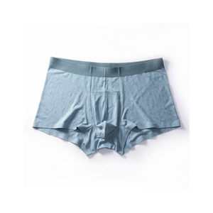 Nueva Oferta Caliente: Calzoncillos Boxer de Seda Helada de Color Liso, Sin Costuras, para Hombre, Tallas Grandes - Product Image 3