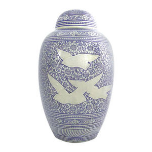 Maravillosas urnas de cremación Venta caliente La urna de cremación de metal más exigente y urna de recuerdos Urnas de cenizas conmemorativas funerarias duraderas - Product Image 5