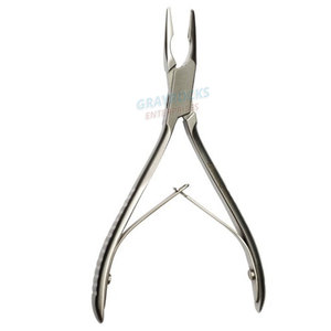 Blumenthal Rongeurs 15 cm 80 degrés Pince de coupe incurvée Instruments chirurgicaux pour os - Product Image 4