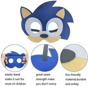 Whosale หน้ากากงานปาร์ตี้สำหรับเด็ก,หน้ากากปาร์ตี้สำหรับเด็กของเล่นเหมือนเม่นวันเกิด - Product Image 1