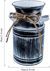 Pot de fleurs intérieur galvanisé au design fait à la main avec une taille de forme unique, parfait pour le jardin et la présentation élégante des plantes - Product Image 4