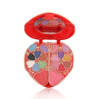Palette de fards à paupières en forme de cœur, kit de maquillage combiné tendance, marque privée, pigments en poudre néon