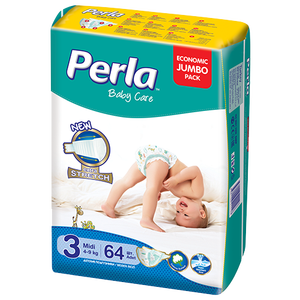 PERLA Jumbo de alta calidad. Mega pañales de bebé - Product Image 5