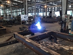 Almacén prefabricado estructural de acero, materiales de construcción, almacén de estructura de acero de varias alturas, estructura de acero soldado - Product Image 4