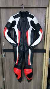 Combinaison de moto en cuir, couture de sécurité, gros Grain, vêtements de sport professionnels - Product Image 4