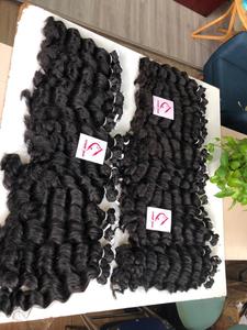 ผมมนุษย์แท้100% ไม่ผ่านกระบวนการผมมนุษย์แท้แบบไม่ผ่านกระบวนการผมตรงและหยิกทำจากเส้นเดียว - Product Image 2