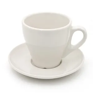 Custom Color Porcelain Cappuccino Espresso Coffee Cup Tea Cup and Saucer