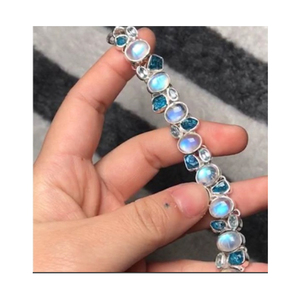 New Fashionable 925 Sterling Silver <b>Gemstone</b> <b>Bracelets</b> Wholesale - Product Image 5