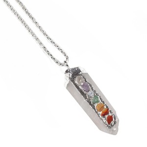 Meilleure Offre sur Cristal Quartz chakra Pendentifs | Cristal Quartz chakra Pendentifs à Bas Prix - Product Image 1