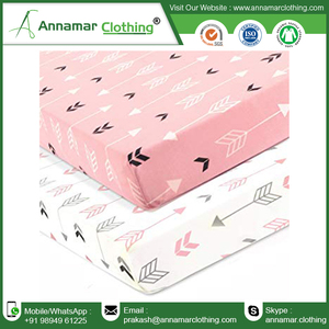 Soft Cotton Baby Crib Sheets Exporter - Product Image 5