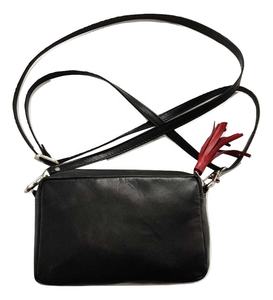 Bandolera de cuero genuino para mujer Estilo de patrón de caramelo con borla y decoración bordada - Product Image 1