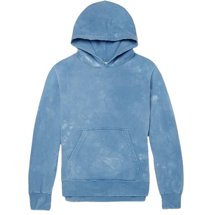 Bán Buôn Chất Lượng Cao Hoodies Men Bông Lông Cừu Đá Rửa Giá Rẻ Tùy Chỉnh Thêu Hoodie Trống Của Nam Giới Hoodie