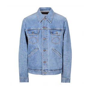 แจ็กเก็ตยีนส์สำหรับผู้ชาย,เสื้อแจ็กเก็ตยีนส์ขาด - Product Image 4