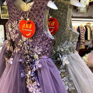 Robe modèle floral pour filles, tenue de fête, frocs, pour enfants de 9 et 11 ans, nouvelle collection - Product Image 4