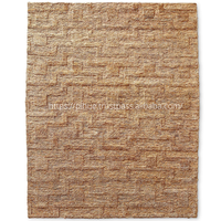 Jute naturel tissé intérieur extérieur carré pique-nique tapis décoratif doux à la main mode lavable anti-dérapant taille personnalisée moderne