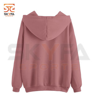 Sudadera Lisa bordada para hombre, jersey con logotipo personalizado de algodón/poliéster, sudaderas con gráficos, venta al por mayor - Product Image 2