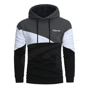 Sudadera Cómoda para Hombre con Diseño de Logotipo Personalizable, Patrón Sólido y Talla Grande, Precio de Fábrica - Product Image 1