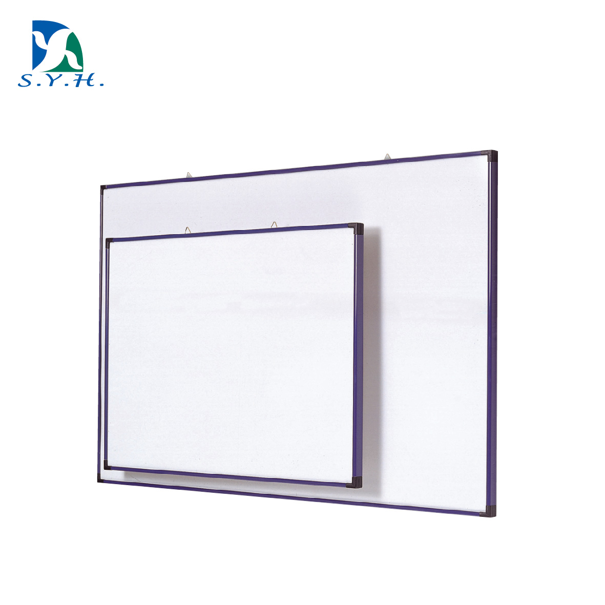 Элегантная черная алюминиевая рамка для сухой стираемой белой доски