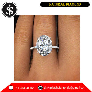 0.50ถึง10กะรัตรูปไข่หลวมจริงธรรมชาติเพชรสำหรับเครื่องประดับ - Product Image 4