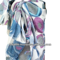 Nuevo Pareo/Sarong de Rayón para Verano, Pañuelo de Playa con Estampado de Puntos, Bufandas y Chales Étnicos