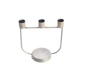 3 ARMS <b>SMALL</b> CANDLE TEALIGHT WIRE T-LIGHT HOLDER HIGH QUALITY <b>TABLE</b> TOP WEDDING USE <b>METAL</b> CANDLE HOLDER - Product Image 1