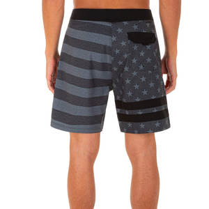 Shorts de Playa Sublimados para Hombre con Logotipo Personalizado al Mejor Precio, Pantalones Cortos de Playa con Estampado de la Bandera de EE. UU. en Varios Estilos - Product Image 5