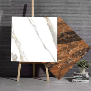 Carreaux de sol en porcelaine modernes effet brique métallique émaillée 1200x1200mm pour un confort intérieur - Product Image 3