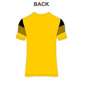 Custom-Made <b>Men's</b> Summer <b>Shorts</b> Set Anti-Wrinkle Polyester/Cotton in <b>Black</b> and Yellow for Autumn Wearing - Product Image 4