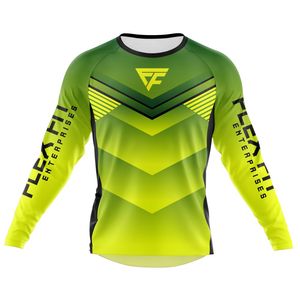 Camiseta de Motociclismo de Manga Larga Flex Fit Enterprises, Sublimada, de Secado Rápido, para Hombre, para Todas las Temporadas - Product Image 2