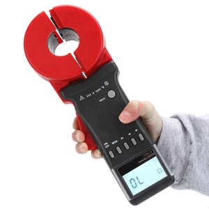 ROKTOOLS Clamp Meter für Ground Resistance <span class=keywords><strong>Testing</strong></span> 1200 Ohm 99 Groups Memory Electronic Tester Tools - Product Image 5