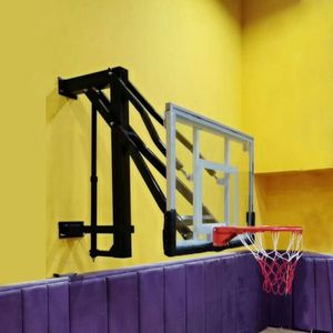 <span class=keywords><strong>Canestro</strong></span> da Basket Elettrico <span class=keywords><strong>Pieghevole</strong></span> con Supporto a Soffitto, Tabellone da Basket Sospeso in Vendita - Product Image 6