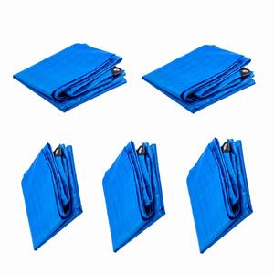 Bâche de bâche en PE à couverture personnalisée, bleue, en rouleau, pour camion - Product Image 2