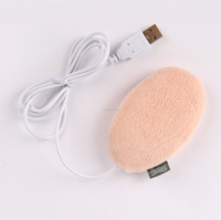 Chauffe-mains USB en peluche, de haute qualité, nouveauté, réutilisable, 1 pièce