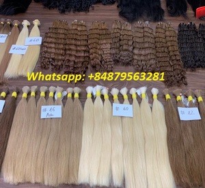 ผมต่อผมมนุษย์สีธรรมชาติบริสุทธิ์ผมตรงจากเวียดนาม100% - Product Image 1