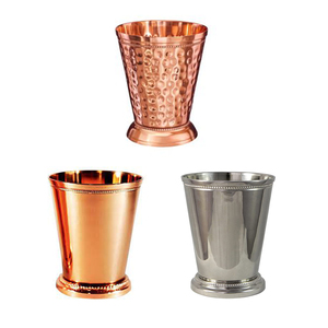 Vasos de cóctel de acero inoxidable, tazas de Julep de menta con logotipo personalizado, grabado, fabricante de exportación, 12 oz - Product Image 6